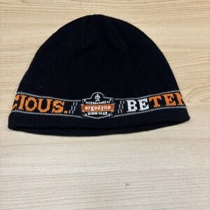 ergodyne Hat Beanie Fitted Mens One Size Black Work Wear Outdoors